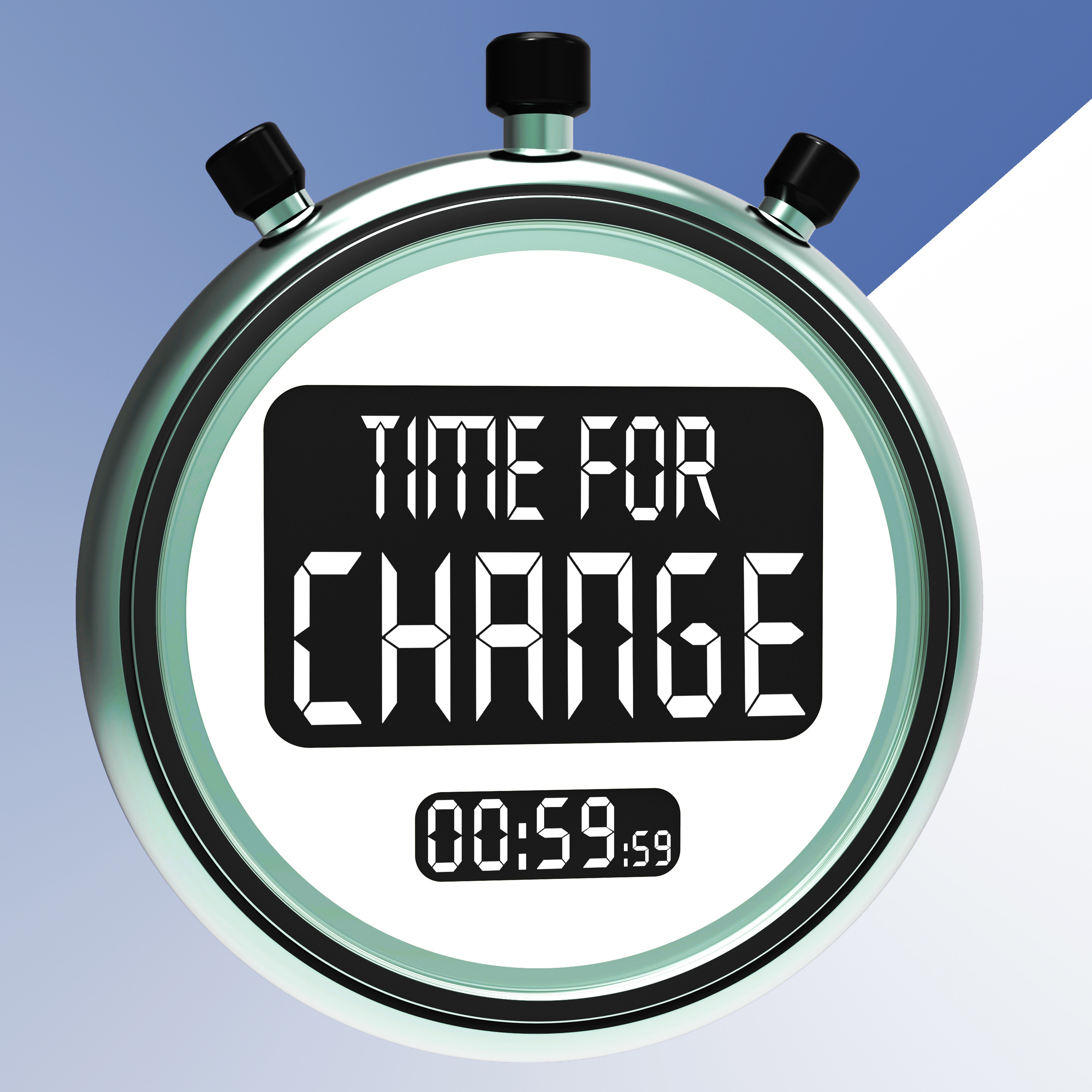 Time For Change Showing Different Strategy Or Vary